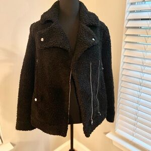SAYLOR Black Teddy Jacket